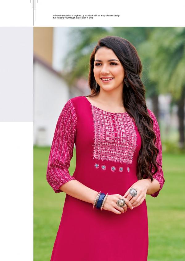 Mittoo Prince 2 Rayon Casual Wear Designer Kurti Collection